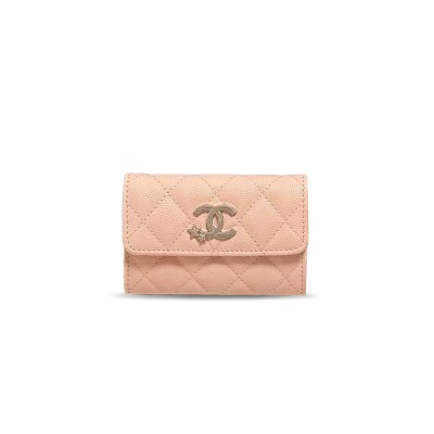CHANEL 25B CC COMET LOGO FLAP CARD HOLDER AP4812 (11*8.5*3cm) CHANEL 25B CC COMET LOGO FLAP CARD HOLDER AP4812 (11*8.5*3cm)